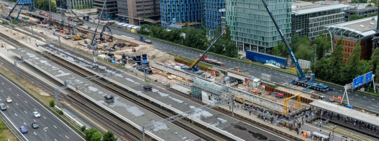 BWI Docenten on Tour naar Zuidasdok