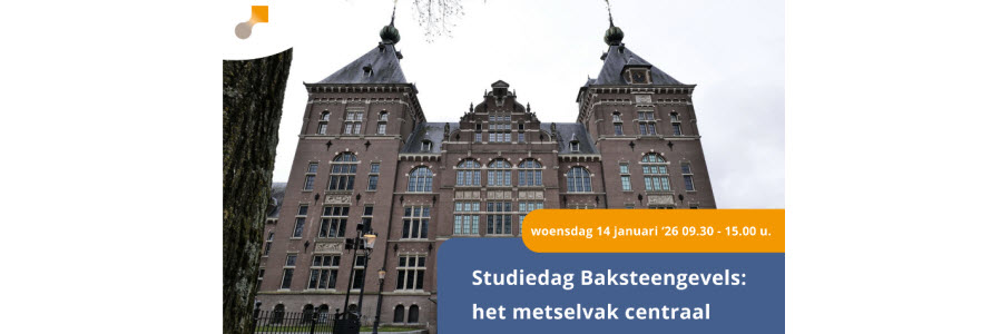 KNB studiedag baksteengevels 2026