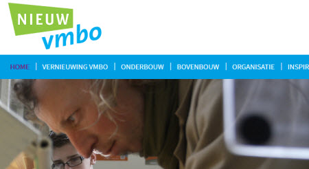 Website nieuw vmbo