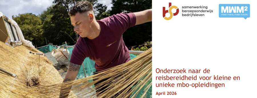 Onderzoek reisbereidheid vervolgopleiding