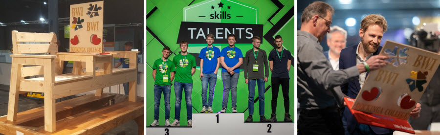 Leerlingen BWI Dockinga winnen Skills