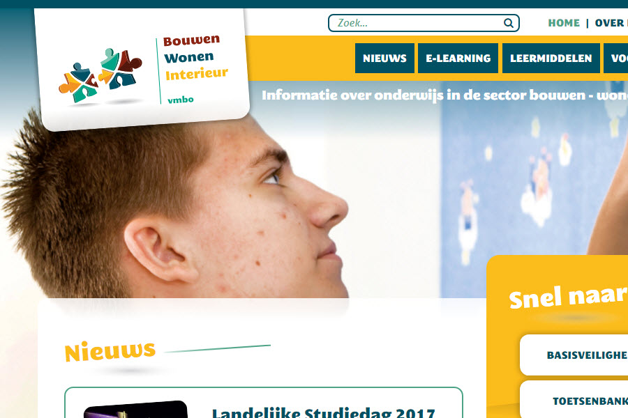 Nieuwe website