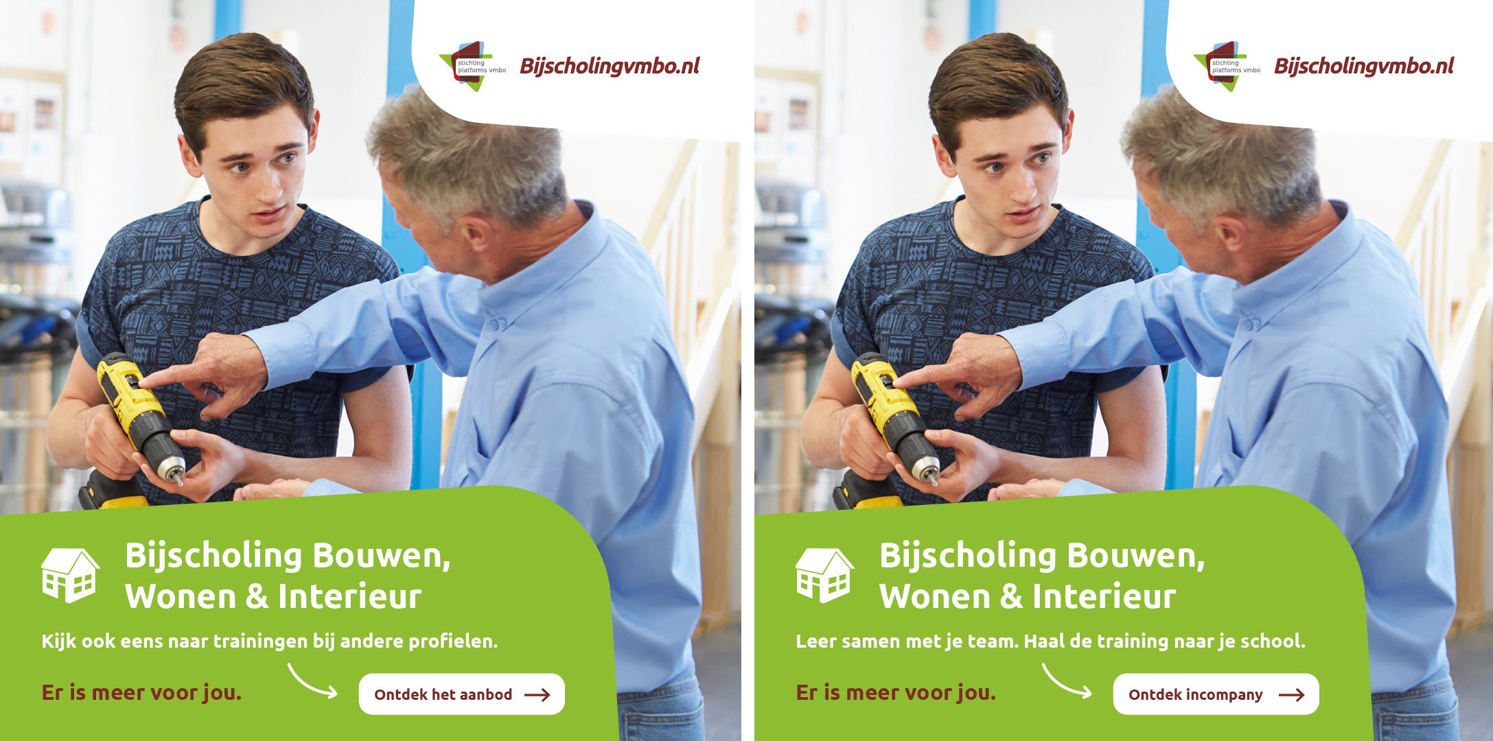 bijscholingvmbo: veel meer keuze, ook op locatie