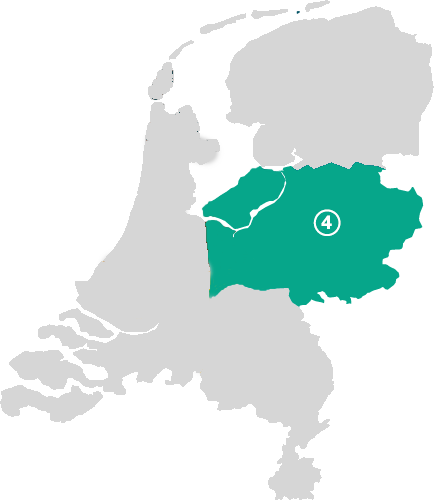 Regio indeling