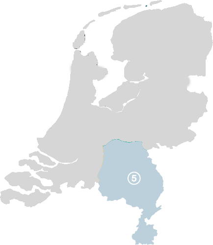 Regio indeling
