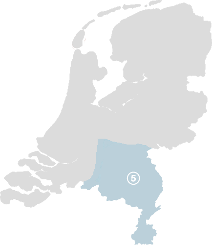 Regio indeling