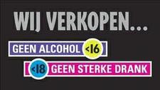 Alcohol sticker