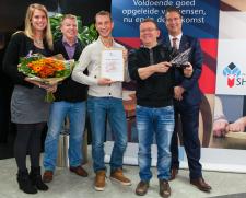 Gielissen beste leerbedrijf SHM 2013