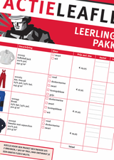 Mastermate leaflet kleding