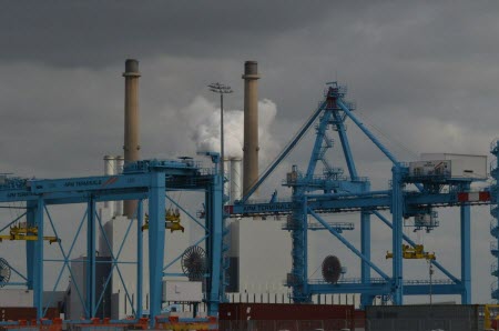 Maasvlakte excursie containerkranen