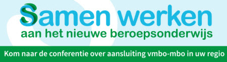 Samen werken aan nieuw beroepsonderwijs - banner