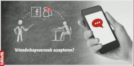 Social media vriendschapsverzoek